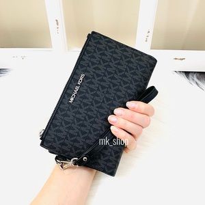 Michael Kors Jet Set Double Zip Wristlet